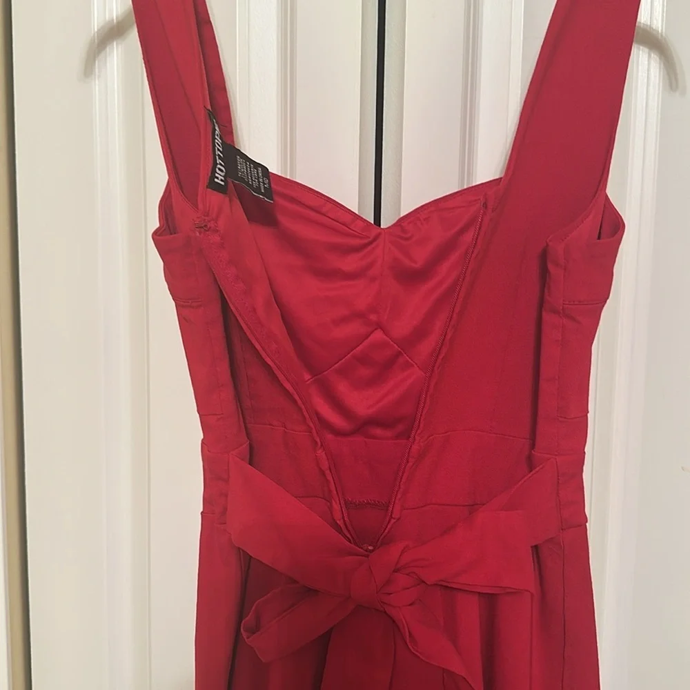 Hot Topic Red Sleeveless Mini Dress
